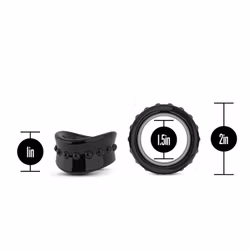 Stay Hard - Beef Ball Stretcher, Black