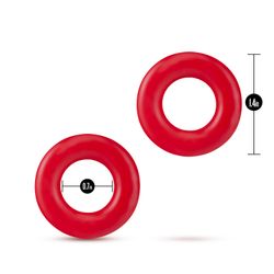 Stay Hard - Donut rings
