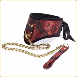Halsband i jacquard