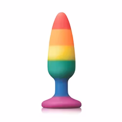 Colourful Love - Rainbow plug, medium