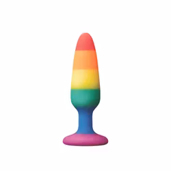 Colourful Love - Rainbow plug, small
