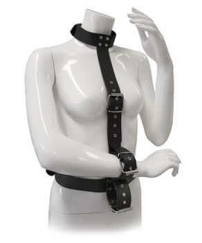 Blaze - Restraint body harness with collar