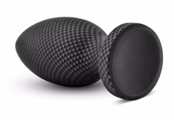 Spark silicone plug, Carbon fiber look, Small