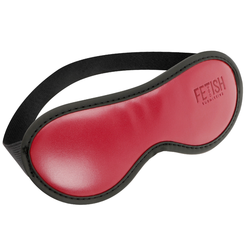 Fetish Submissive - Dark room, Mask vegan leather