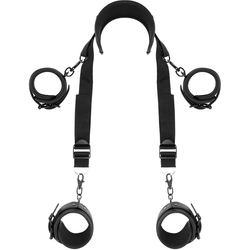 Fetish Submisive - Position master handcuffs and anklecuffs