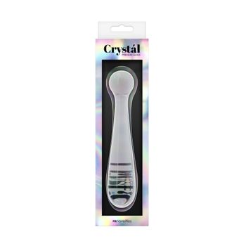 Crystal glass - Pleasure wand, clear