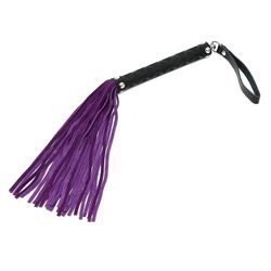 Rimba - Flogger 35 cm, Svart/lila