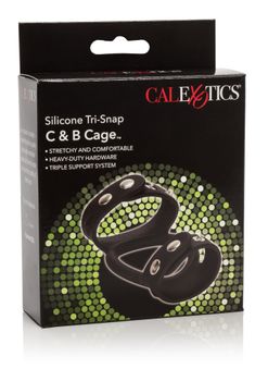 CalExotics - Silicone Tri-Snap C & B Cage