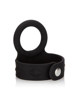 CalExotics - 3-Snap Scrotum Ring, Large