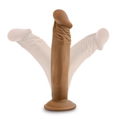 Dr. Skin - Dr. Small, 6 inch dildo, Mocha