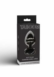 TABOOM - Butt Plug With Diamond Jewel, Large