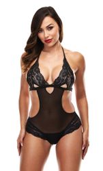 Baci - Lace teddy, Black