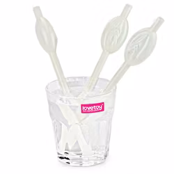 Pussy straws, Självlysande, 9-pack