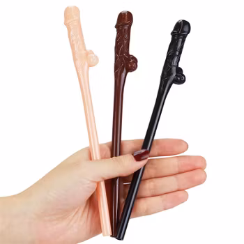 Willy straws, Tre färger, 9-pack