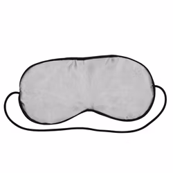 Blindfold Silver and Black