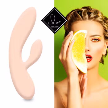 Feelztoys - Lea, Rabbit vibrator, Citrus