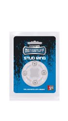 Menzstuff - Stud ring, Clear