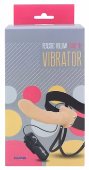 Seven Creations - Realistic hollow strap-on vibrator