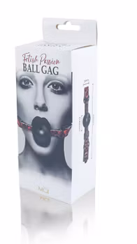 Back to Basics fetish passion - Ball gag, Red