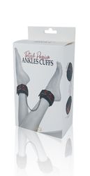 Back to Basics fetish passion - Ankle cuffs, Red