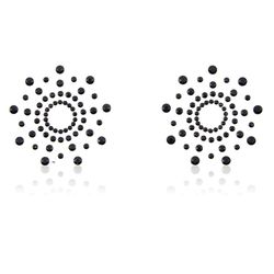 Festish addict - Snöflinga nipple covers, Black