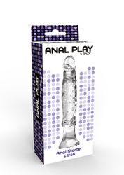 Anal Starter 6 Inch, Transparent