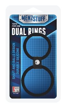 MenzStuff - Dual rings, Black