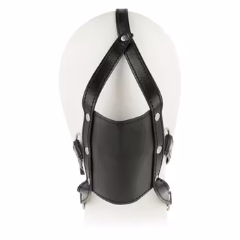 Ohmama - Head harness with muzzle cover ball gag