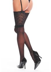 KOTEK S012 Stockings, svart, S/M