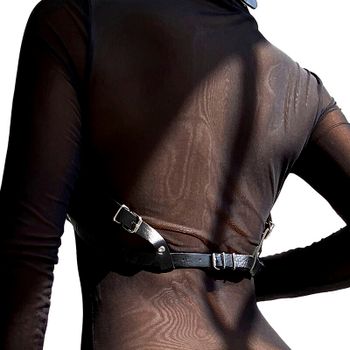 Subblime - Chest harness, Black, One size