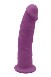 Real Love - Dual density Thermo reactive Dildo 6 inch, Purple