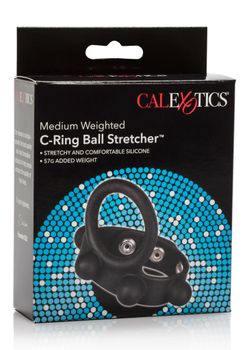 CalExotics - Silicone Medium Weighted C-Ring Ball Stretcher