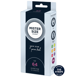 MISTER SIZE 64mm Condoms 10pcs