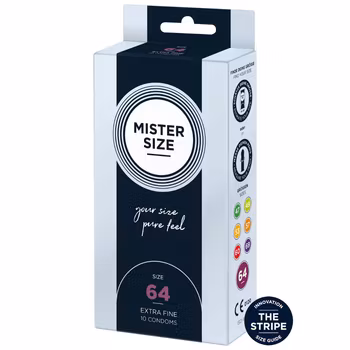 MISTER SIZE 64mm Condoms 10pcs