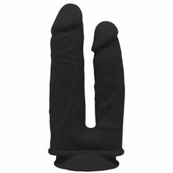 Real Love - Dual Density Double Penetrator, Black