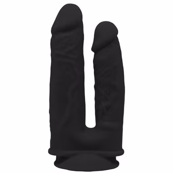 Real Love - Dual Density Double Penetrator, Black