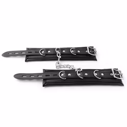 Latetobed Bdsm Line -  Handcuffs Adjustable, Black