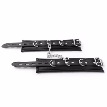 Latetobed Bdsm Line -  Handcuffs Adjustable, Black