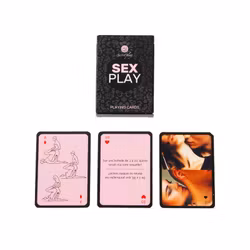 SECRET PLAY - Card Game "Sex Play" Cards in French and Portuguese