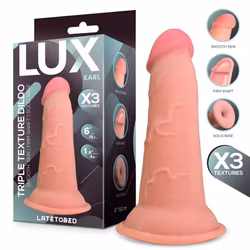 Karl Triple Density Dildo 6"