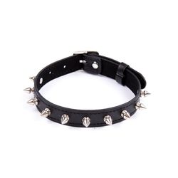 Latetobed - Collar with Spikes Adjustable, Black