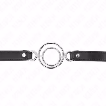 Kink - Gag with multiple o-rings, Svart