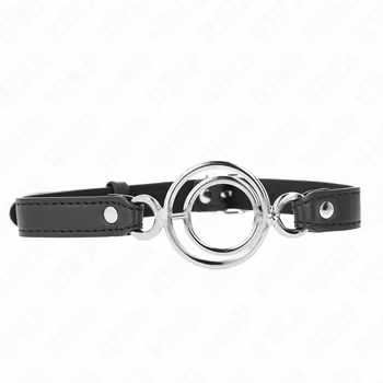 Kink - Gag with multiple o-rings, Svart