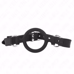 Kink - Silicone o-ring gag, Svart
