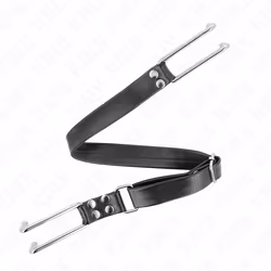 Kink - Metal hook-gag, Adjustable, Svart
