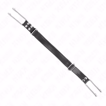 Kink - Metal hook-gag, Adjustable, Svart