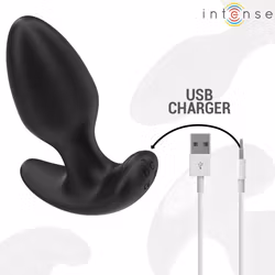 Intense - Joey, Vibrating anal plug, Black