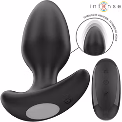 Intense - Joey, Vibrating anal plug, Black