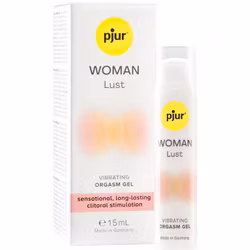 Pjur® Woman Lust, Vibrating orgasm gel, 15ml