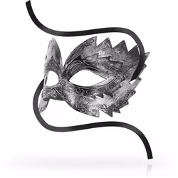 OhMama - Antizaz masks venetian style, Silver